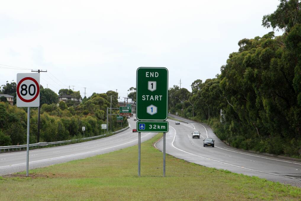 The Princes Motorway from Waterfall to Bulli Tops will close for maintenance work this month.