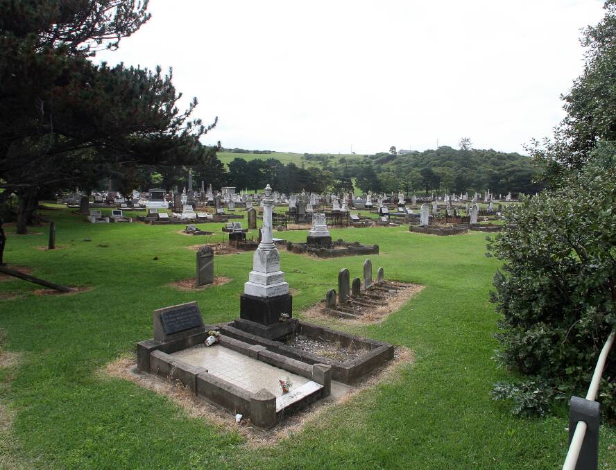 MOST POPULAR: Kiama Cemetery is reaching capacity.