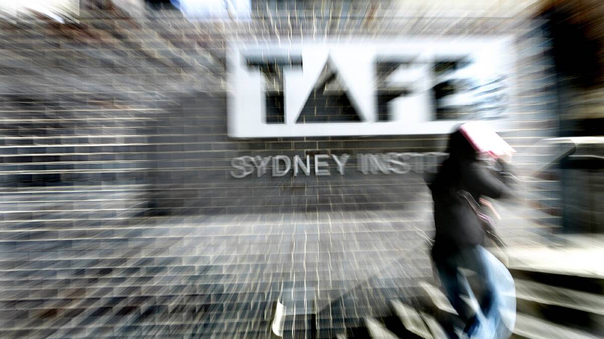The investigation into the allegations against Jon Black involved interviews with 15 current and former TAFE staff and resulted in a 120-page report.CREDIT:ROB HOMER