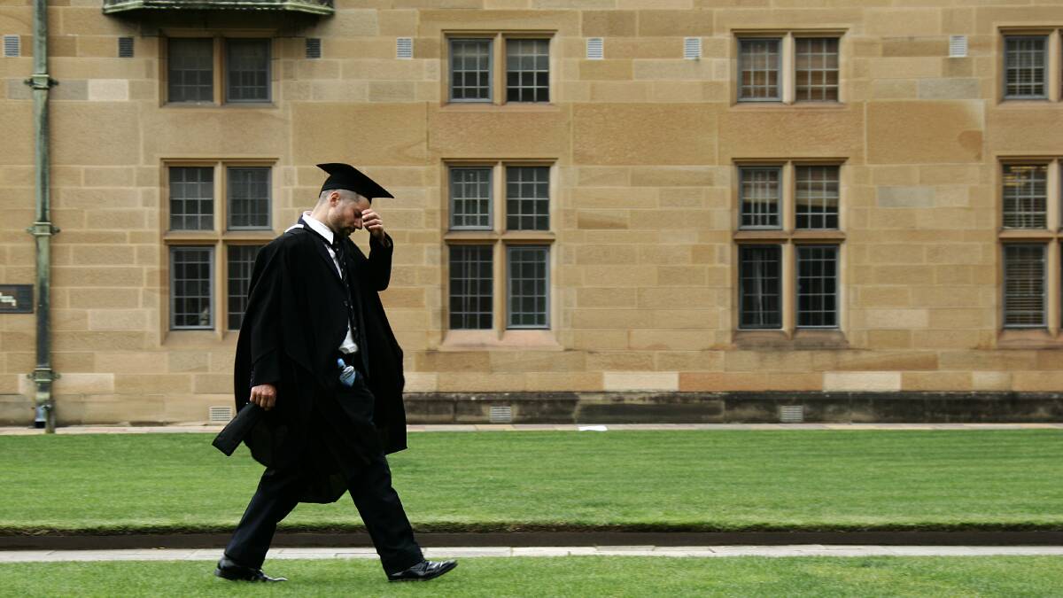 NSW public schools won't employ graduates with a low academic performance..Picture:  Rob Homer.
