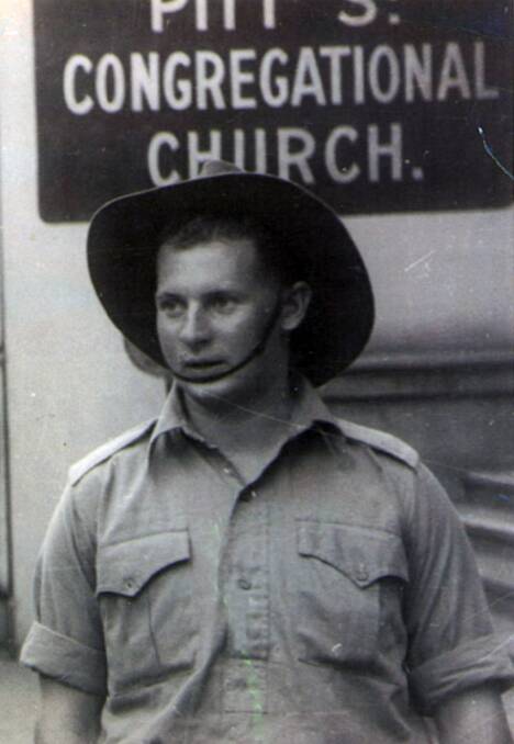 Keith Woodward during World War II