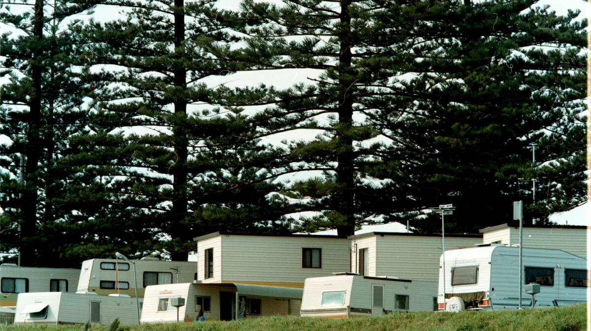 The cost to register a caravan will drop substantially in six months. Picture: Michele Mossop