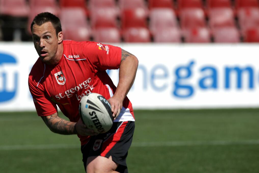 SWITCH: Kiwi Test half Nathan Fien was key part of the Dragons 2010 premiership as a bench weapon. Picture: Adam McLean