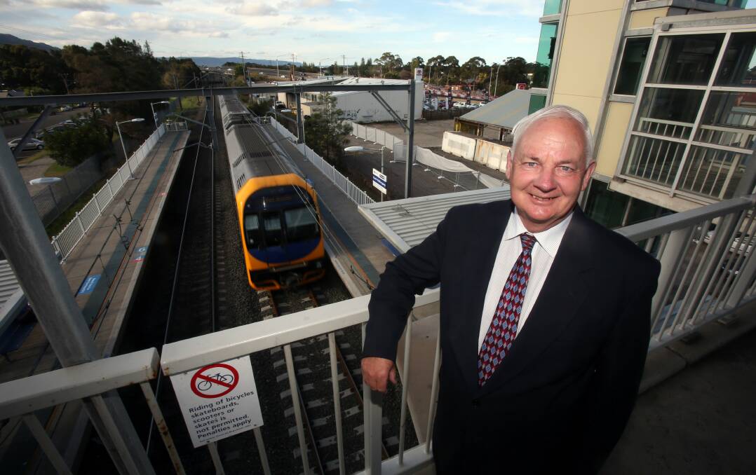 North Wollongong station needs improved car parking due to its designation as a hub station, according to academic Philip Laird. Picture: Rob Peet