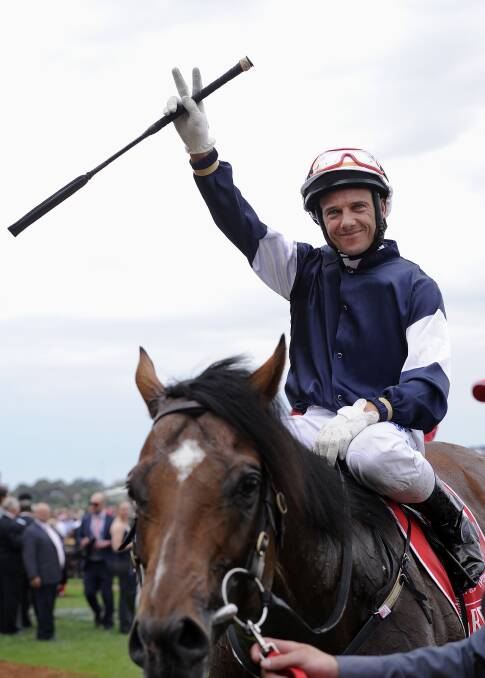 BACK IN SYDNEY: Jockey Brett Prebble  will ride a pair of horses for Gwenda Markwell at Rosehill. Picture: AP Photo/Andrew Brownbill