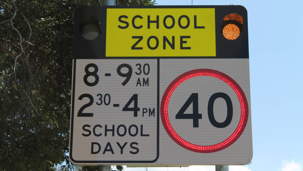 Two more Illawarra schools will get flashing school zone signs.
