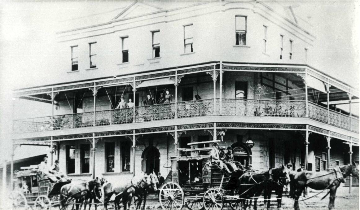 Torys Hotel, Kiama, in 1887. Picture: File
