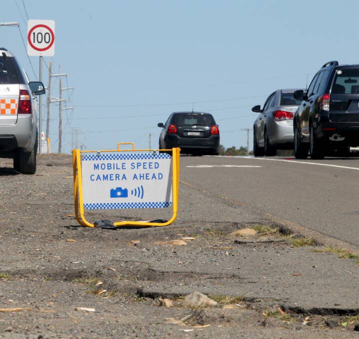 Signs like these highlighting the presence of a mobile speed camera will start disappearing from next year.