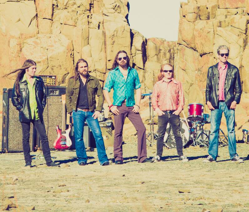 Long-player: Tumbleweed at Kiama's Boneyard in 2013, the year they released the Sounds From the Other Side album.