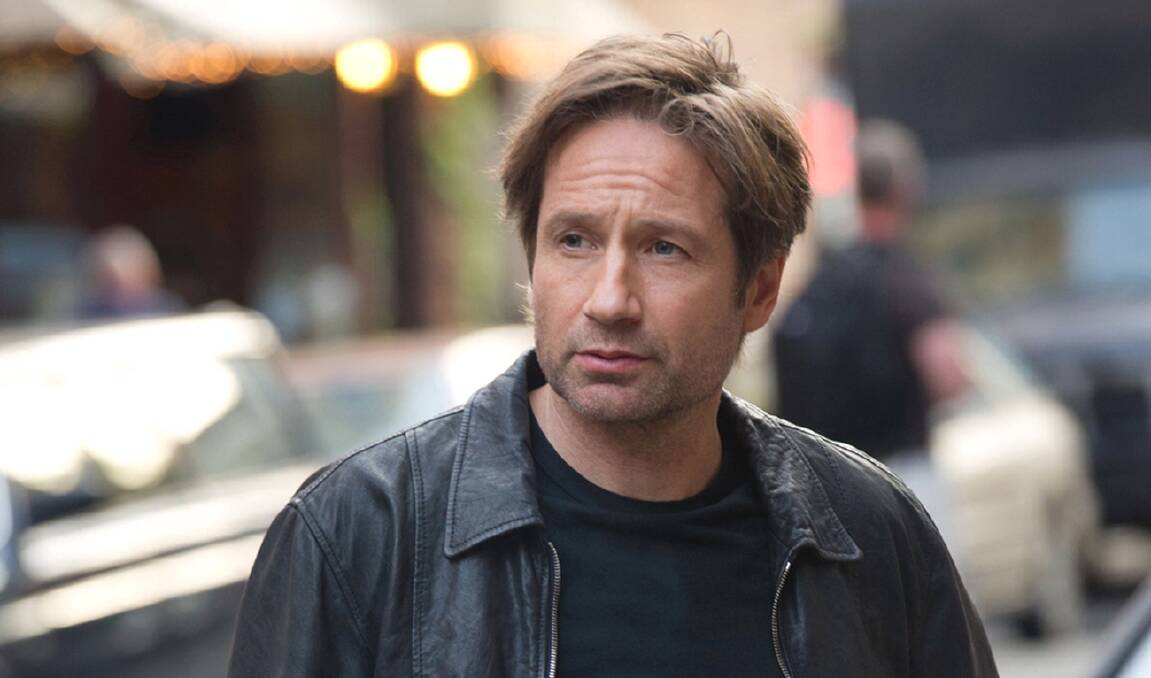 David Duchovny as Hank Moody on 'Californication'. Picture: Supplied