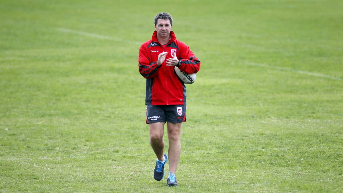 Change: Former Dragons coach Steve Price. Picture: Andy Zakeli
