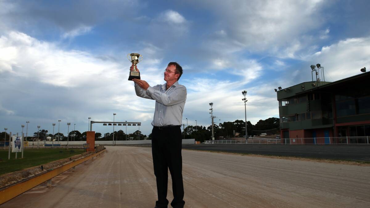 COMPETITIVE: Bulli Greyhound Club operations manager Darren Hull is rapt with the final field for the Cyril Rowe Bulli Cup on Saturday. Picture: Kirk Gilmour