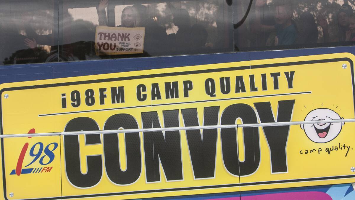 Camp Quality was the sole beneficiary of i98FM's convoy for 11 years, and received funds along with other groups and individuals from last year's event. The charity has chosen to withdraw from the 2017 event. Picture from 2014: Christopher Chan