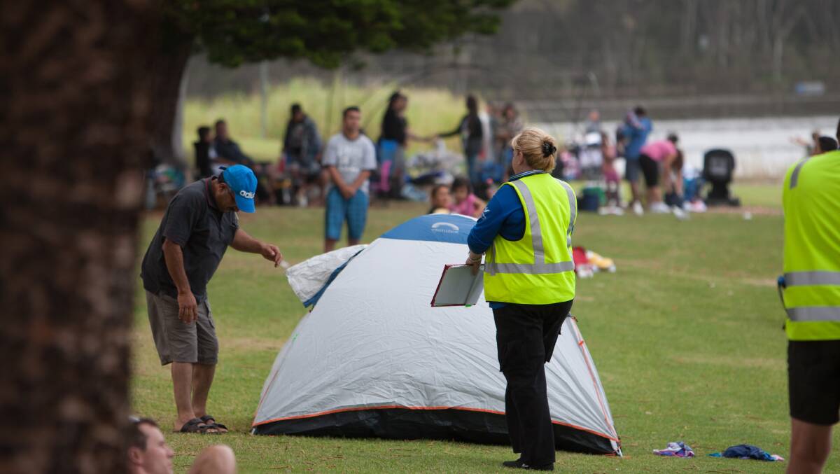 Wollongong City Council rangers will implement a community safety program to discourage illegal camping and dangerous parking this Australia Day long weekend. Picture: Christopher Chan