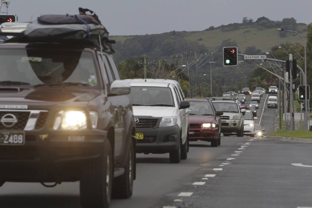 Expect heavy traffic through Albion Park as people return from the Easter holidays. Picture: