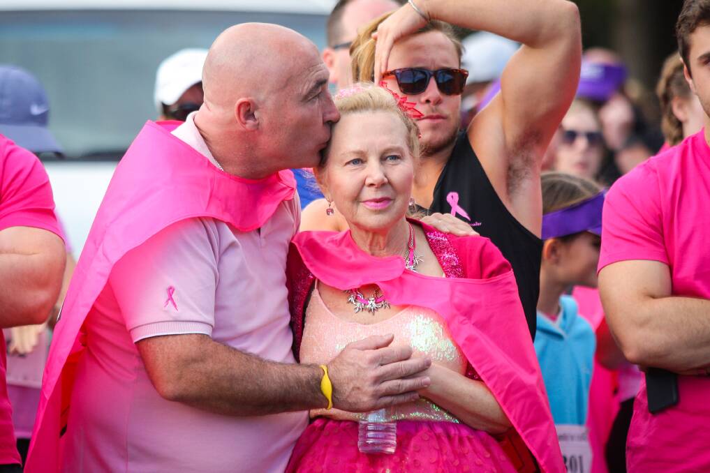 Dr Margaret Gardiner pictured here at the 2015 Mother's Day fun run, passes away from breast cancer in March. Picture: Adam McLean
