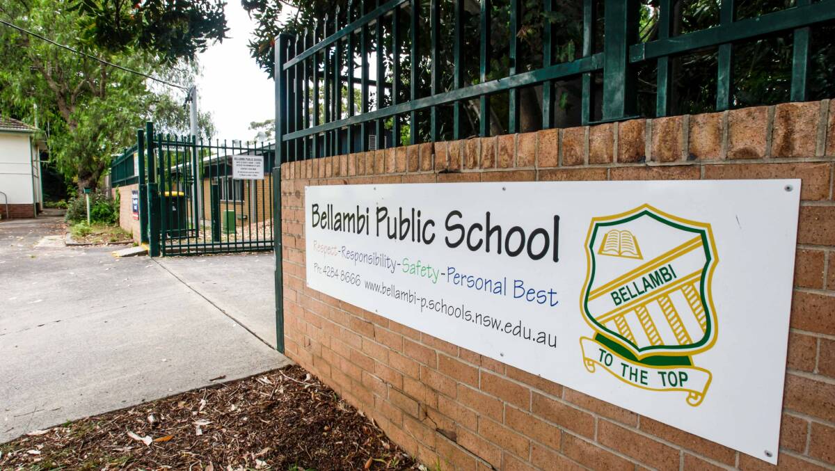 MAINTENANCE BLITZ; Bellambi Public School is one of only three from the Illawarra to have maintenance works completed during the holidays. Picture: Georgia Matts