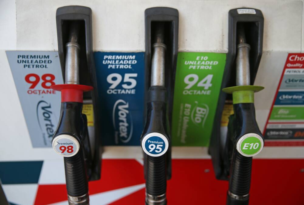 Bah humbug: We can expect to see petrol prices continue to rise for the rest of the year. Picture: Marina Neil