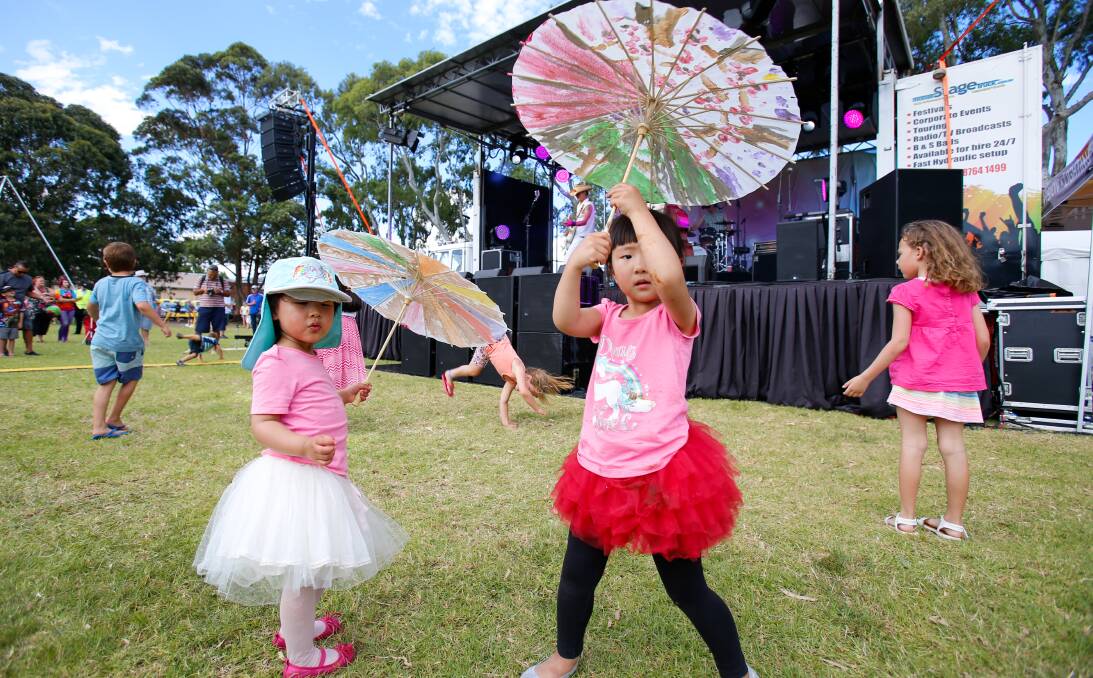 FLASHBACK: Children play at Viva La Gong 2016. Picture: Adam McLean