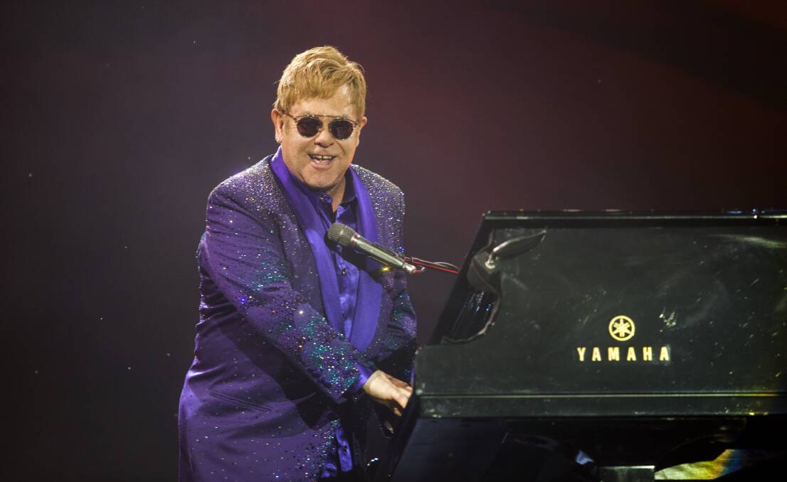 Elton John's concert later this month will bring more than 20,000 people into the city on a Sunday night. Picture: Dan Balilty