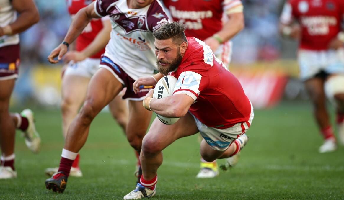 EAGLE LANDING: Shannon Wakeman will link with his junior club Berkeley in 2019 after two years with Super League side Huddersfield. Picture: AAP 