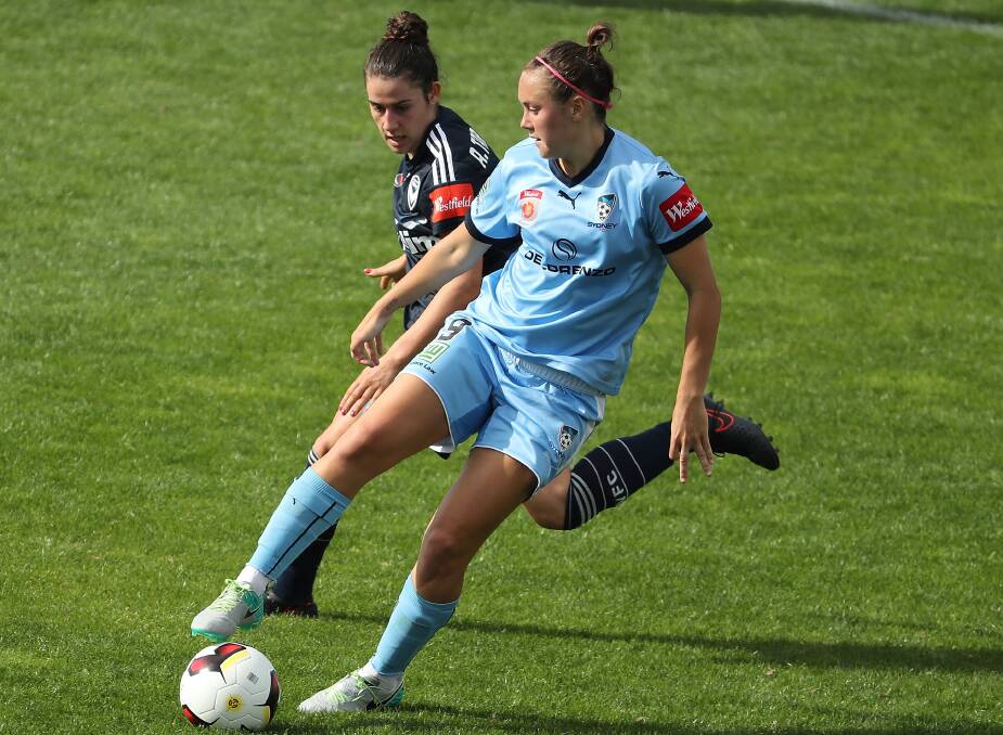 Top honour: Illawarra, Sydney FC and Matildas star Caitlin Foord was named the Asian Confederation player of the year. Picture: Getty Images
