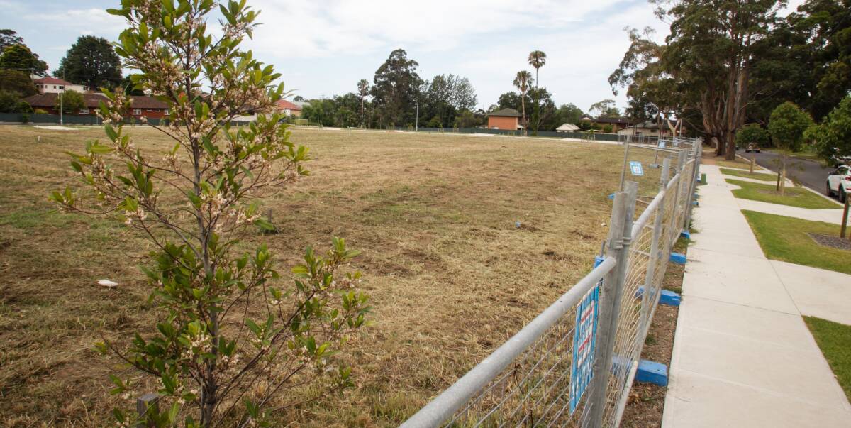 Questions: The subdivision on the Princes Hwy at Russell Vale, which will need an environmental audit over contamination concerns. Picture: Georgia Matts