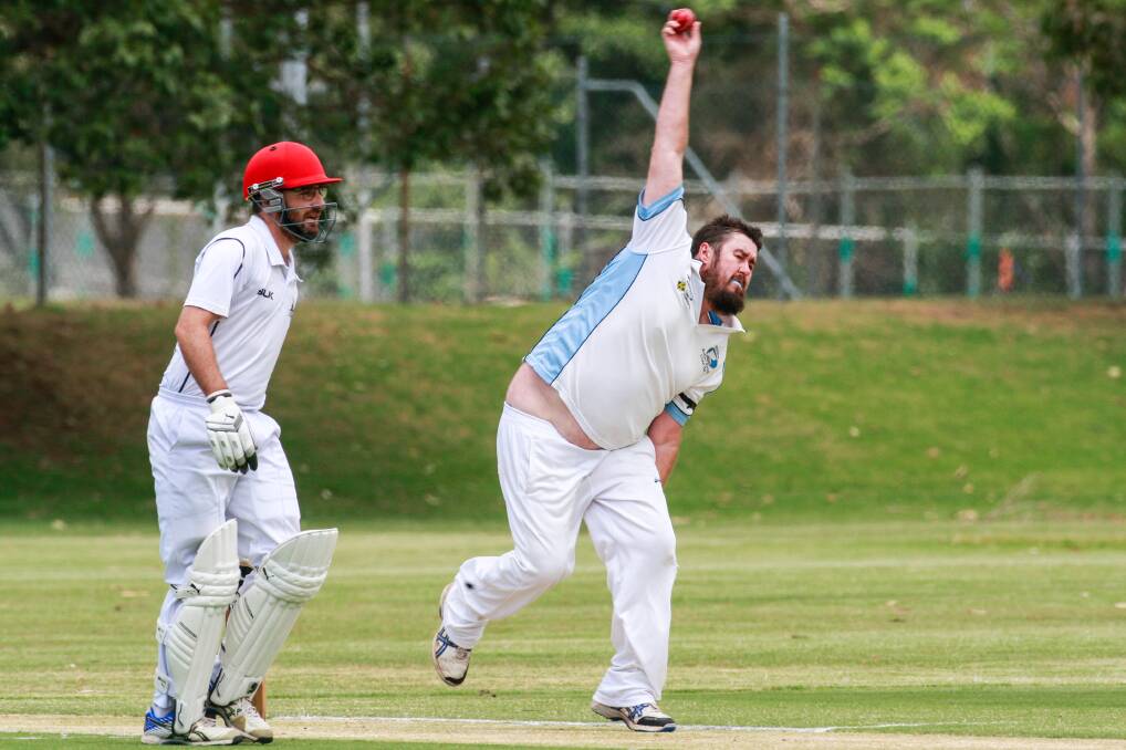 Big haul: Stephen Bond took six wickets for Northern Districts. Picture: Georgia Matts