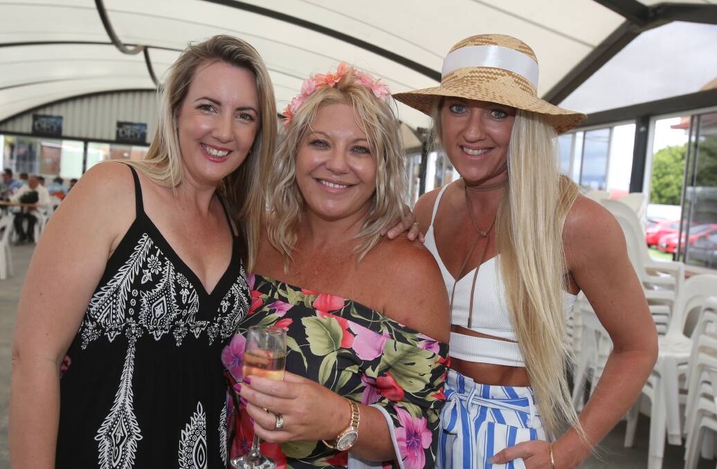 Kim O'Connor, Tracey Callaghan and Kerrie Mewett.