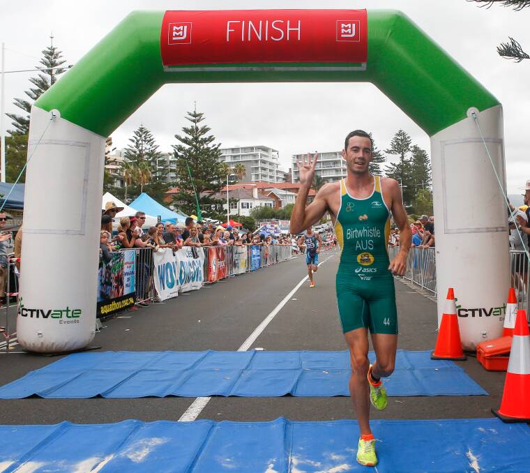 AWESOME FOUR: Jake Birtwhistle takes out his fourth consecutive Aquathon. Picture: Adam McLean