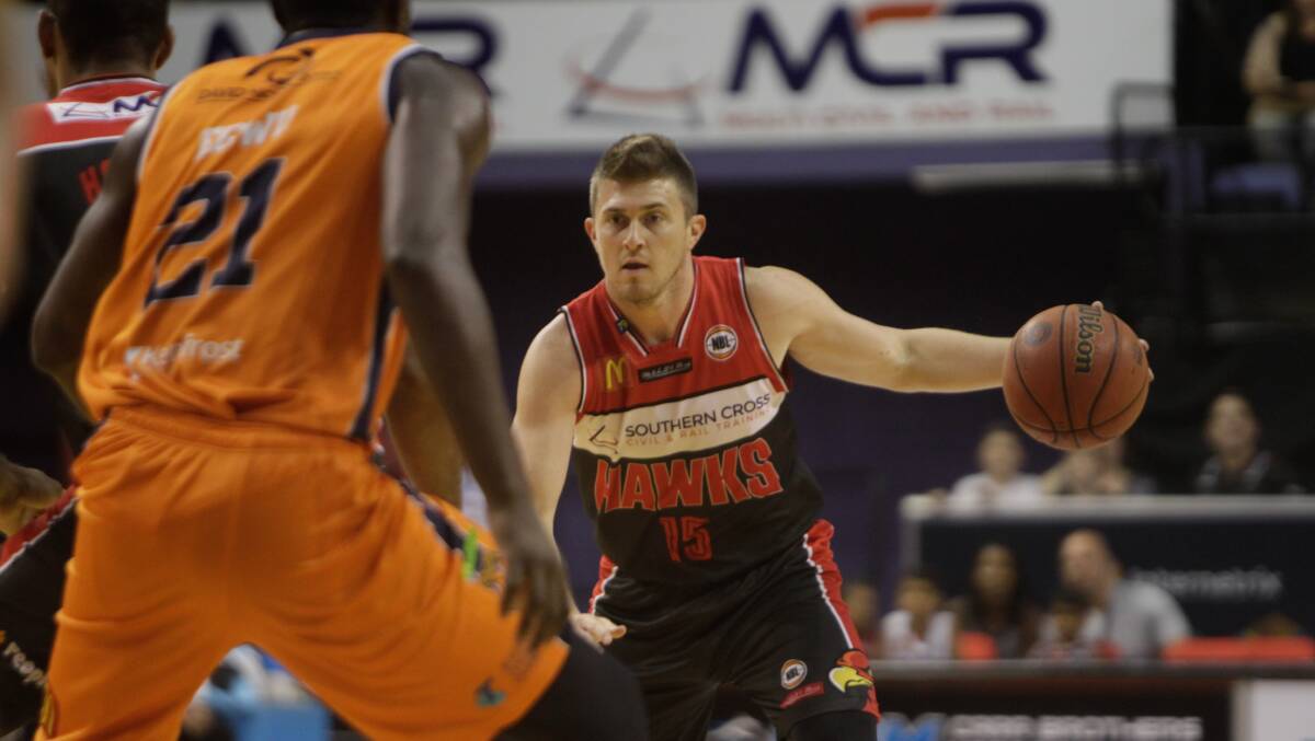RECOGNISED: Hawks gun Rotnei Clarke won the NBL's Sixth Man of the Year on Monday night. Picture: GEORGIA MATTS