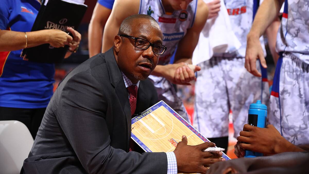 FOCUSED: Adelaide 36ers coach Joey Wright. Picture: Getty Images