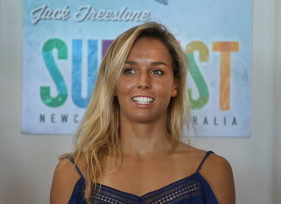 Shock split: Gerroa-born pro surfer Sally Fitzgibbons and rugby league player Trent Merrin break off their engagement. Picture: Marina Neil
