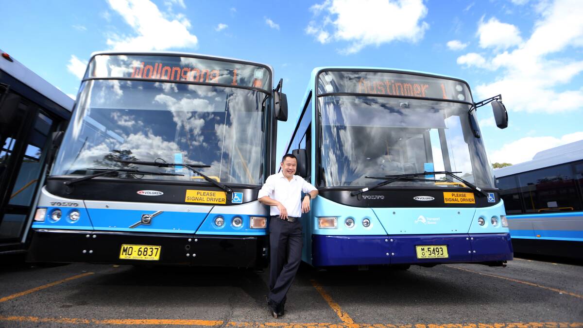 Dion's Bus Service manager Les Dion said the company has added 41 services as part of a timetable upgrade and brought in more wheelchair-accessible buses. Picture: Sylvia Liber