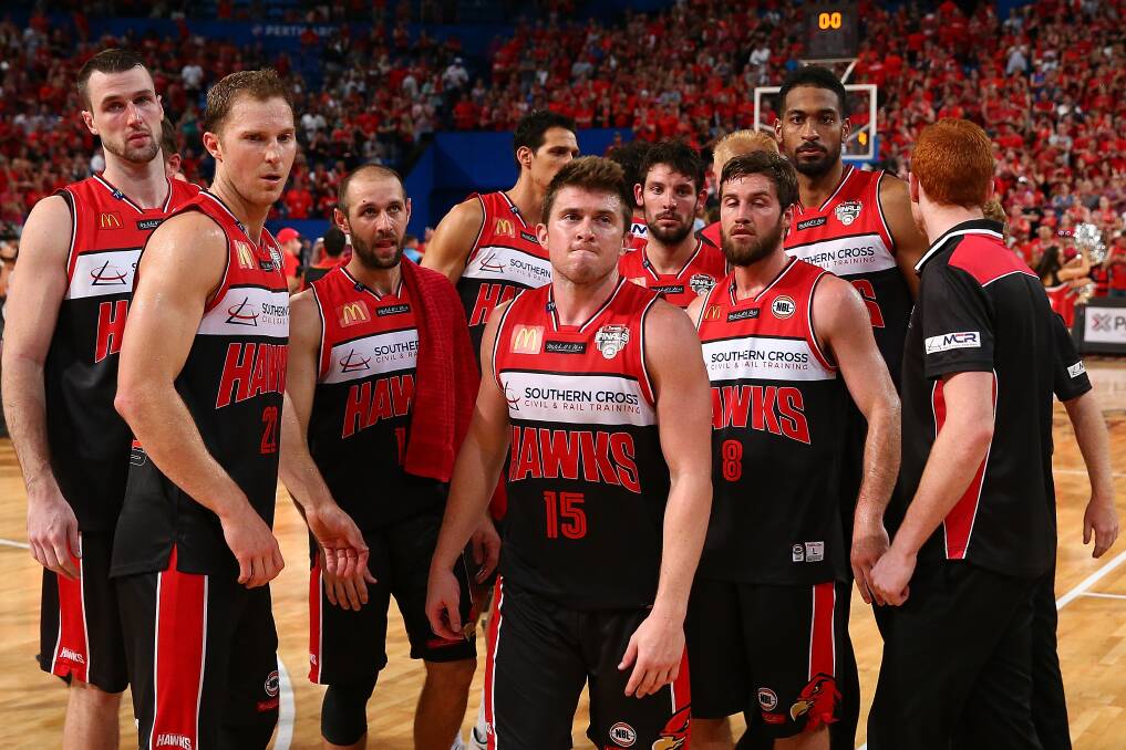 TURN IT AROUND: Illawarra Hawks are desperate to claim game two of their final series against the Perth Wildcats at home. Picture: GETTY IMAGES