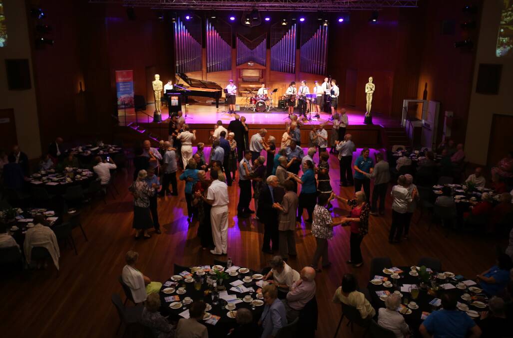 The Lady Mayoress Afternoon Tea Dance at Wollongong Town Hall, returns on February 14 (limit of 200 free tickets - for details call 4227 7470). Picture: Robert Peet