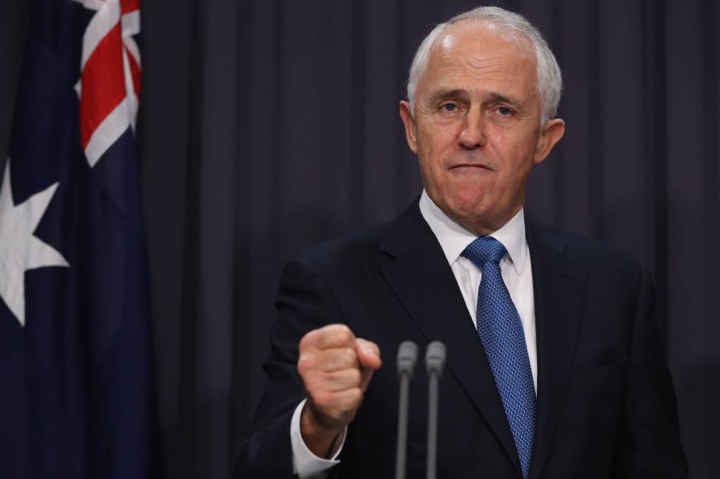 Prime Minister Malcolm Turnbull is looking to change the race hate laws despite widespread opposition and claims he is watering them down. Picture: Andrew Meares 