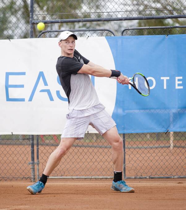 Out: Thirroul's Blake Mott lost in Wimbledon qualifying.