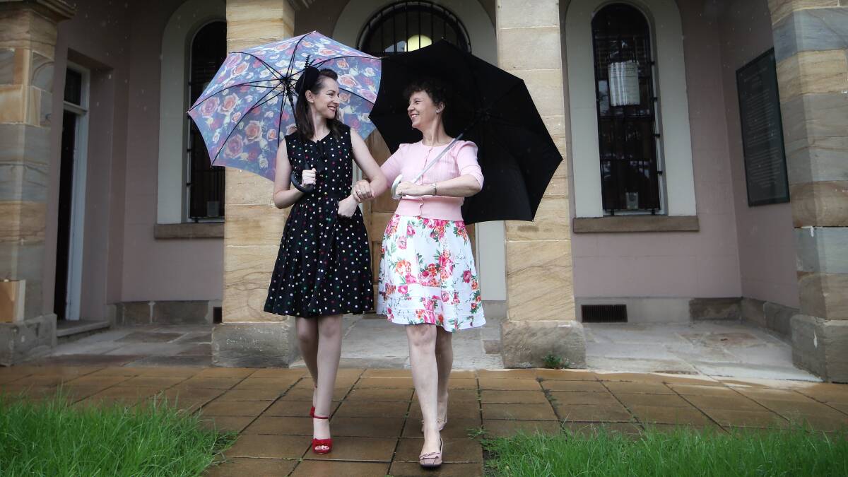Holly Pender and National Trust Illawarra Shoalhaven Branch Committee chair Fiona Reynolds are looking forward to the annual Vintage Baazar on Saturday, April 8. Picture: Sylvia Liber