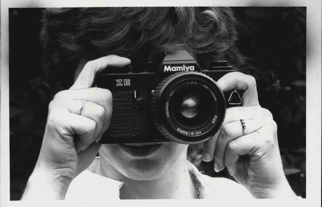 Mamiya ZE with 38-70mm zoom lens is ideal for capturing holiday fun in 1980. Picture: File