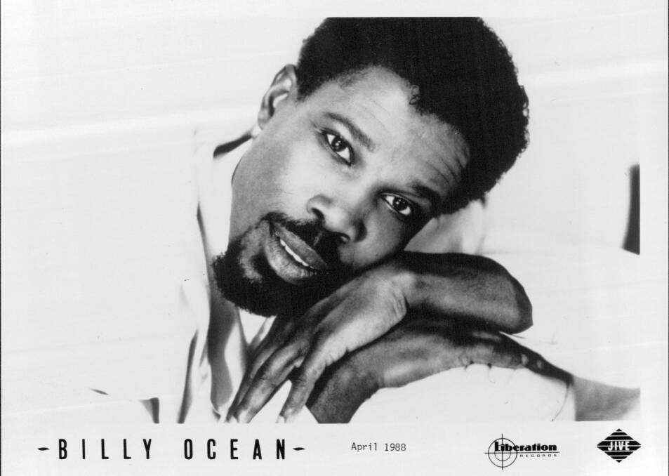 FAMOUS: Billy Ocean in 1988, during the peak of his career. His song 'When the Going Gets Tough, the Tough Get Going' was the theme from the film The Jewel of the Nile. Picture: Liberation Records