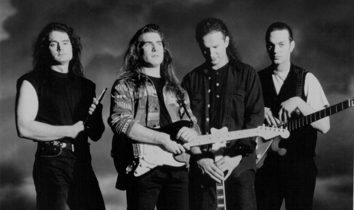 FLASHBACK: Southern Sons had three successive hits off its self-titled debut album - Heart In Danger, Always And Ever and the ballad Hold Me In Your Arms. Shown in 1992. Picture: File
