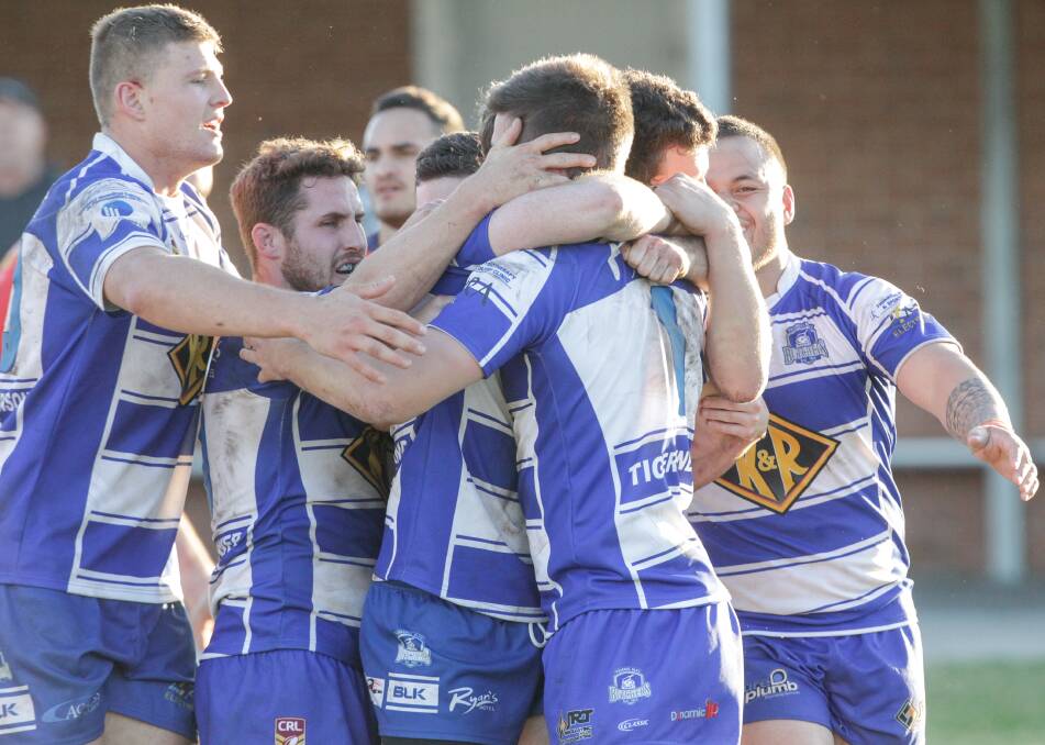 STEPPING UP: After missing the finals last year, Thirroul have notched wins over both of last season's grand finalists' Dapto and Wests in their past two games. Picture: Adam McLean