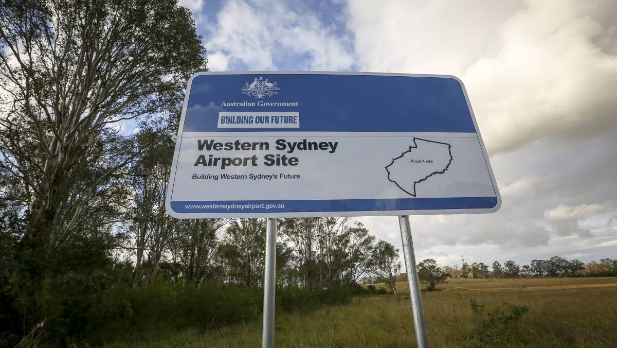 UOW will join forces with three other leading NSW universities to create a world-class, higher education institution in the heart of the new Western Sydney airport at Badgerys Creek. Picture: Katherine Griffiths/Fairfax Media