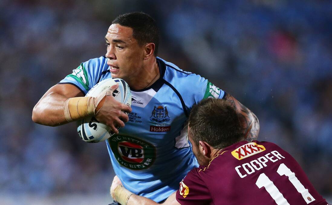 Decider: Tyson Frizell will have to overcome an ankle problem. Picture: Matt King/Getty Images