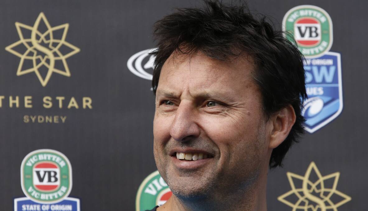 The end? New South Wales Blues coach Laurie Daley. Picture: AAP Image/Regi Varghese