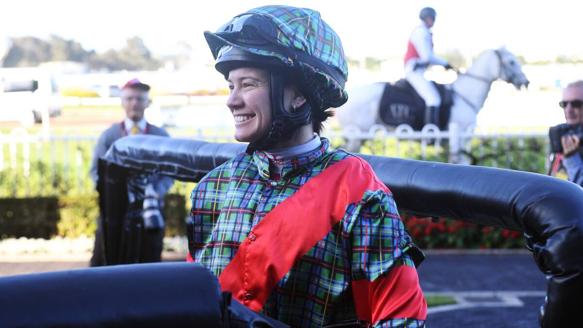 BOOKED: Jess Taylor will ride Anna's Joy at Kembla Grange on Thursday. Picture: AAP Image/Brendan Esposito