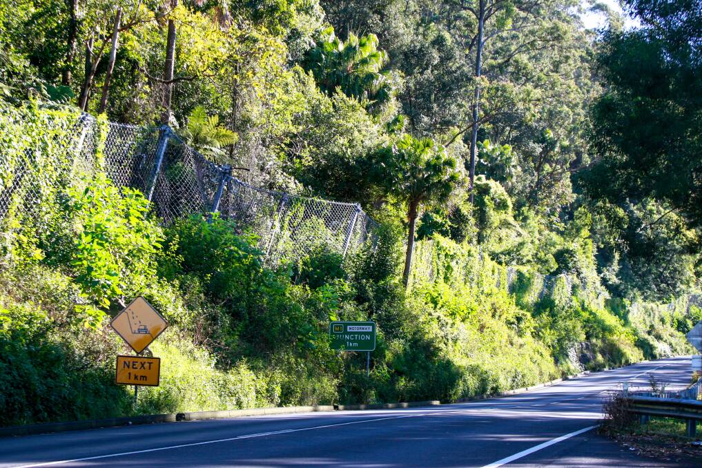 Bulli Pass will close for maintenance on two days next week.