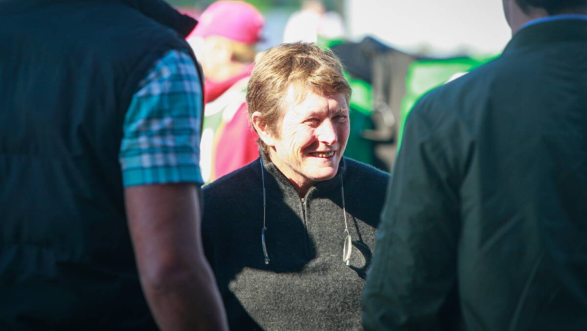 ALL SMILES: Trainer Gwenda Markwell. Picture: Georgia Matts