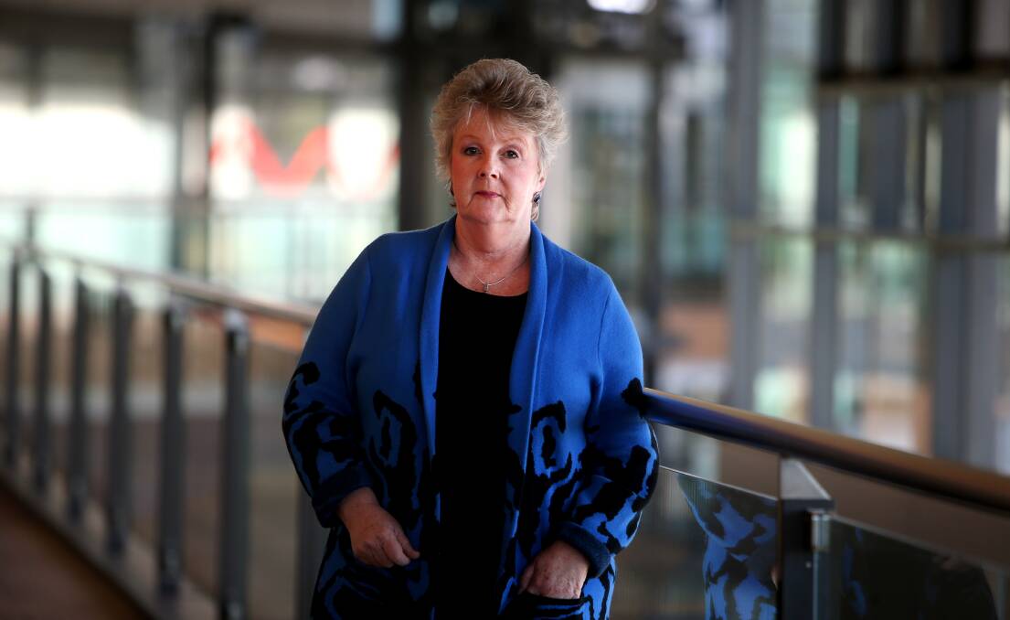 POKIES DUMP WELCOME: Kate Roberts of the Nowra-based Gambling Impact Society. Picture: SYLVIA LIBER.